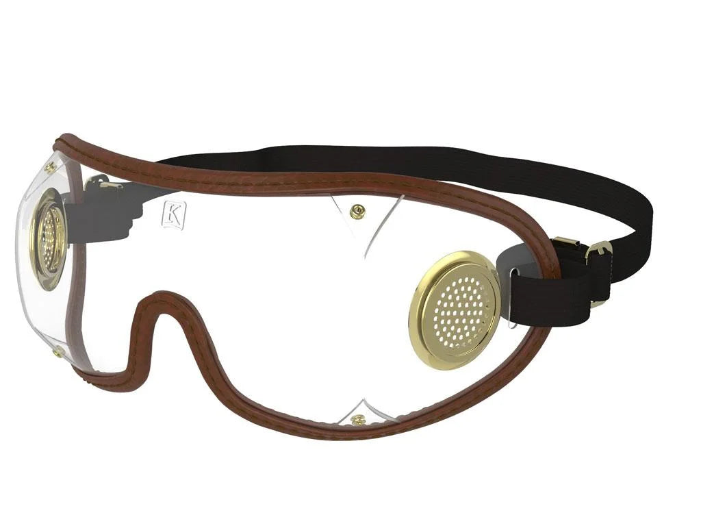 Kroops Jockey Goggles with Brass Vent