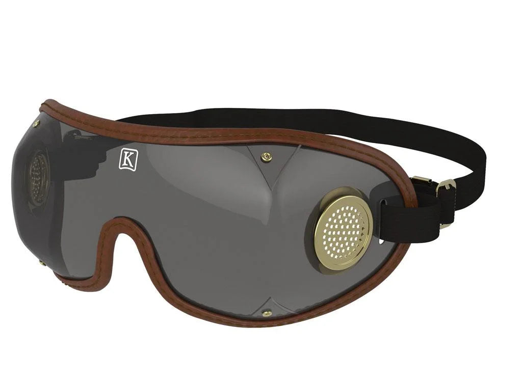 Kroops Jockey Goggles with Brass Vent